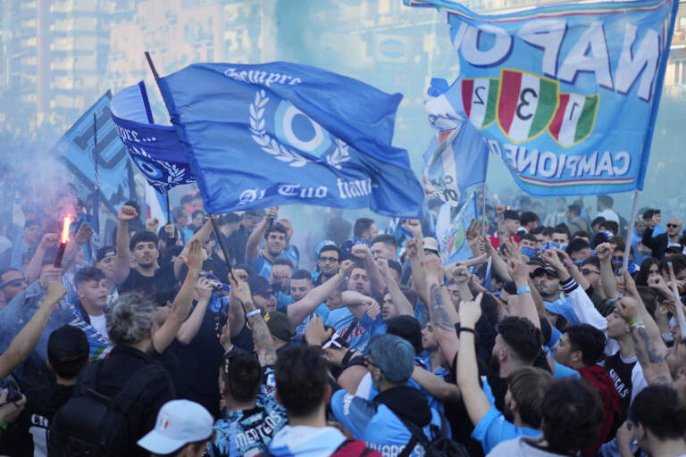 Slavlje u Napulju - Napoli pobedom protiv Stankovića završio sezonu u kojoj je osvojio titulu